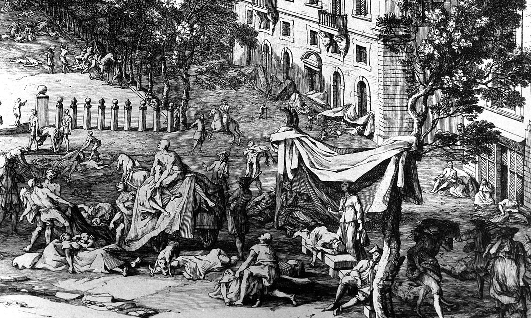 1720: the Great Plague in Marseille, France